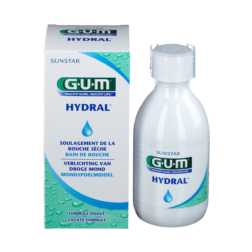 Gum HYDRAL Bain De Bouche 300ml (6030)